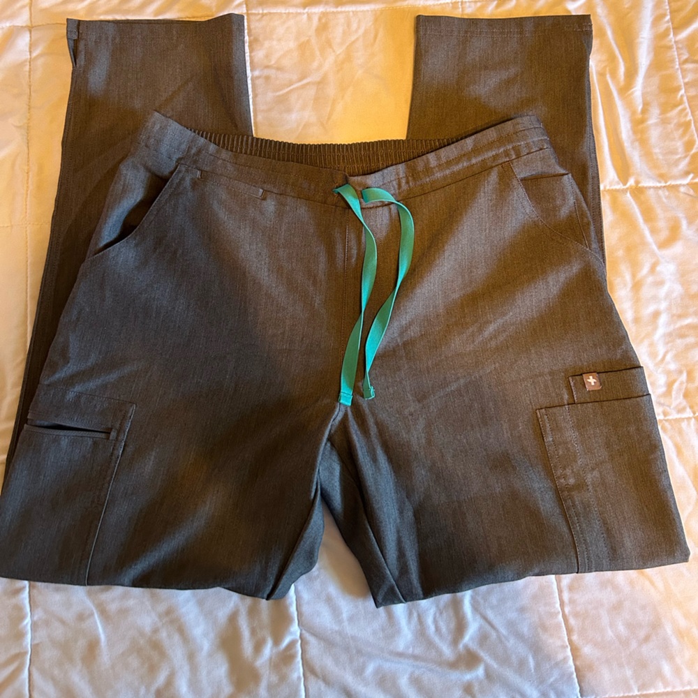 Figs Technical Collection Gray Pants